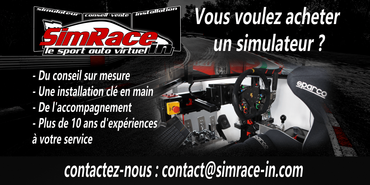 Votre projet d’achat de simulateur avec SIMRACE-IN